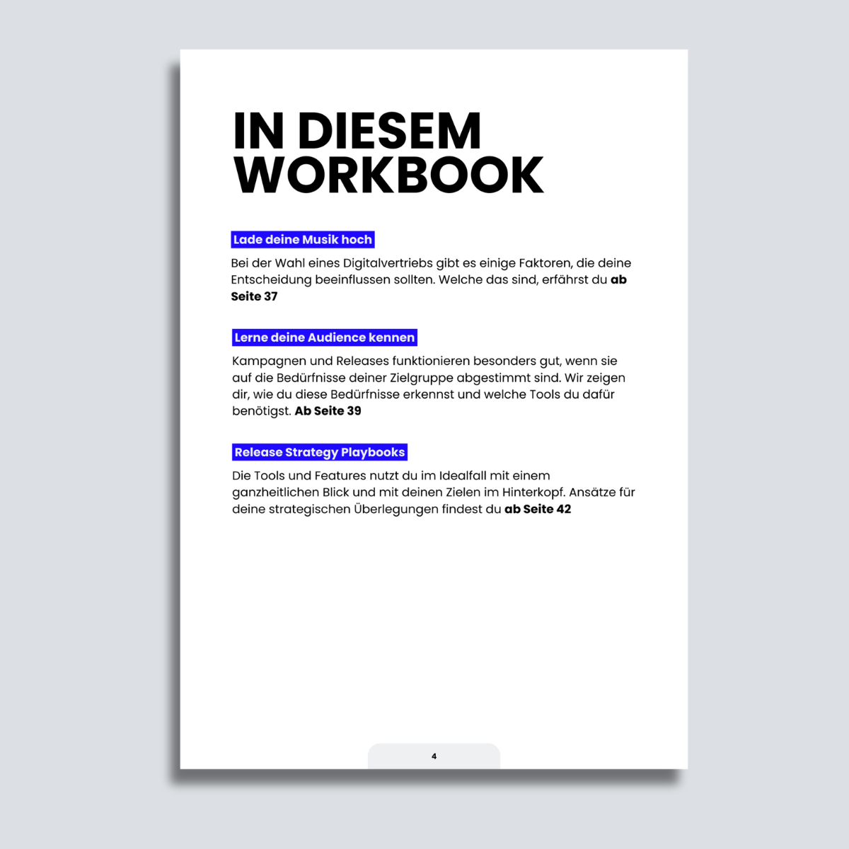 Digital Spotify Workbook