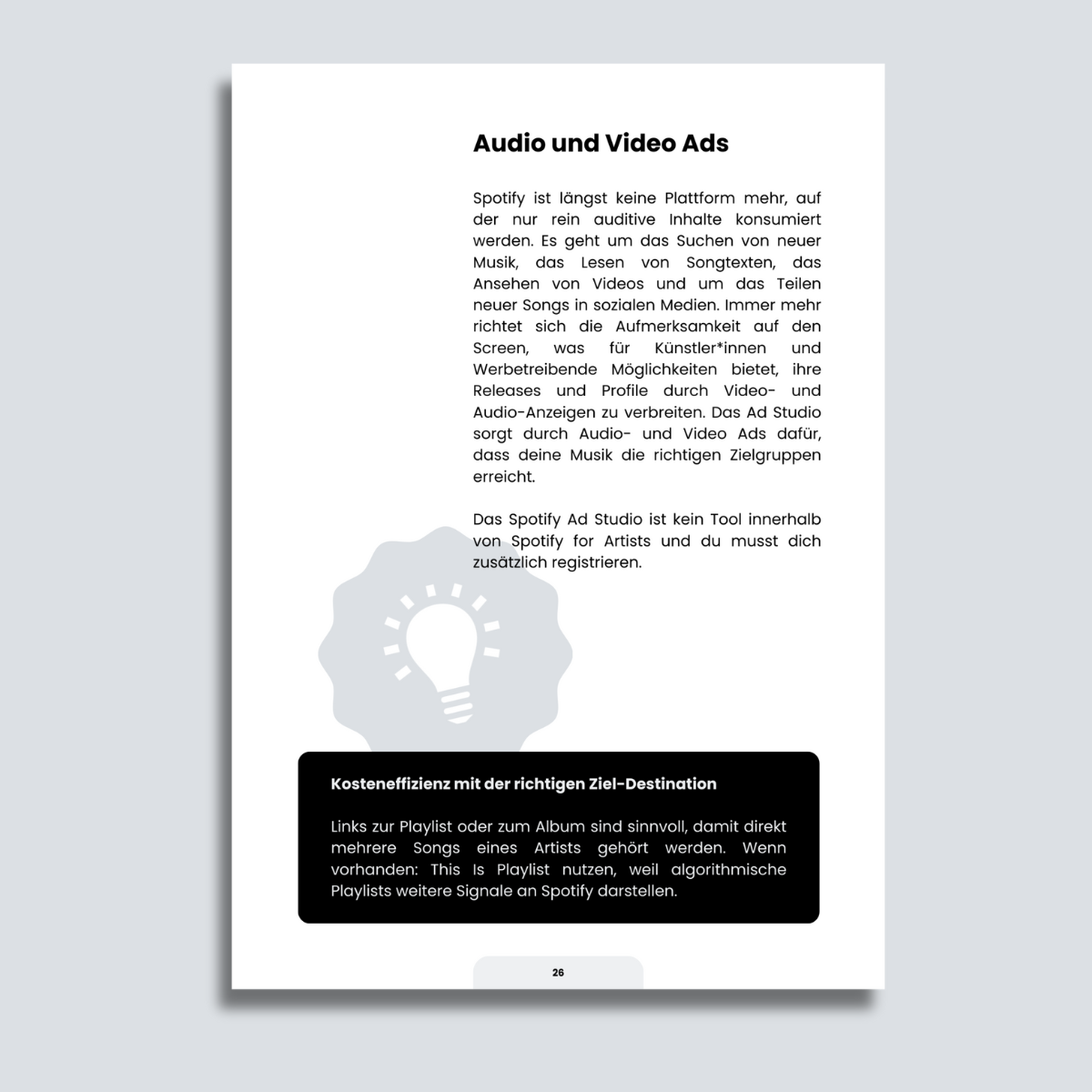 Digital Spotify Workbook